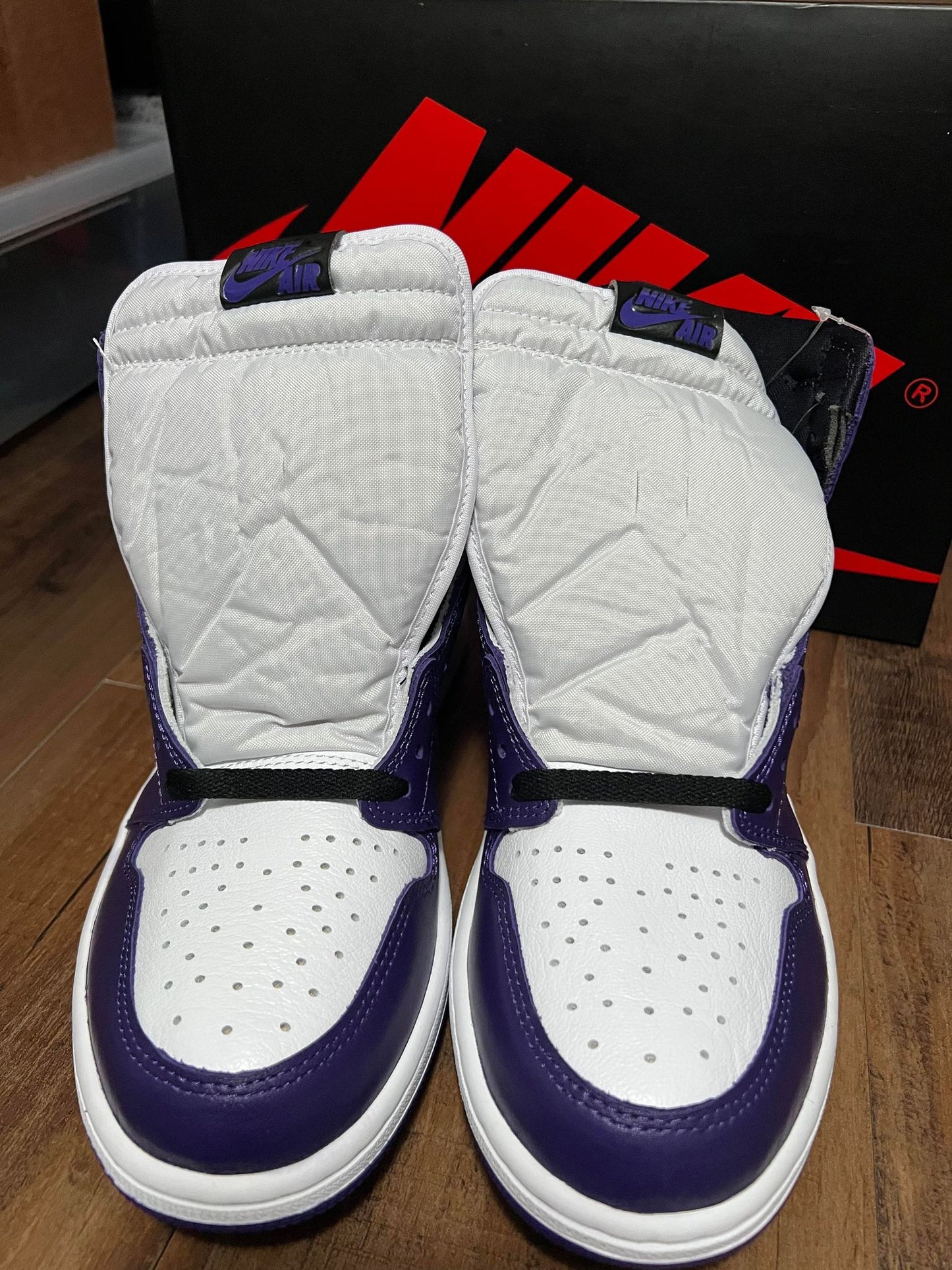 JORDAN 1 COURT PURPLE 2.0 SIZE 10.5
