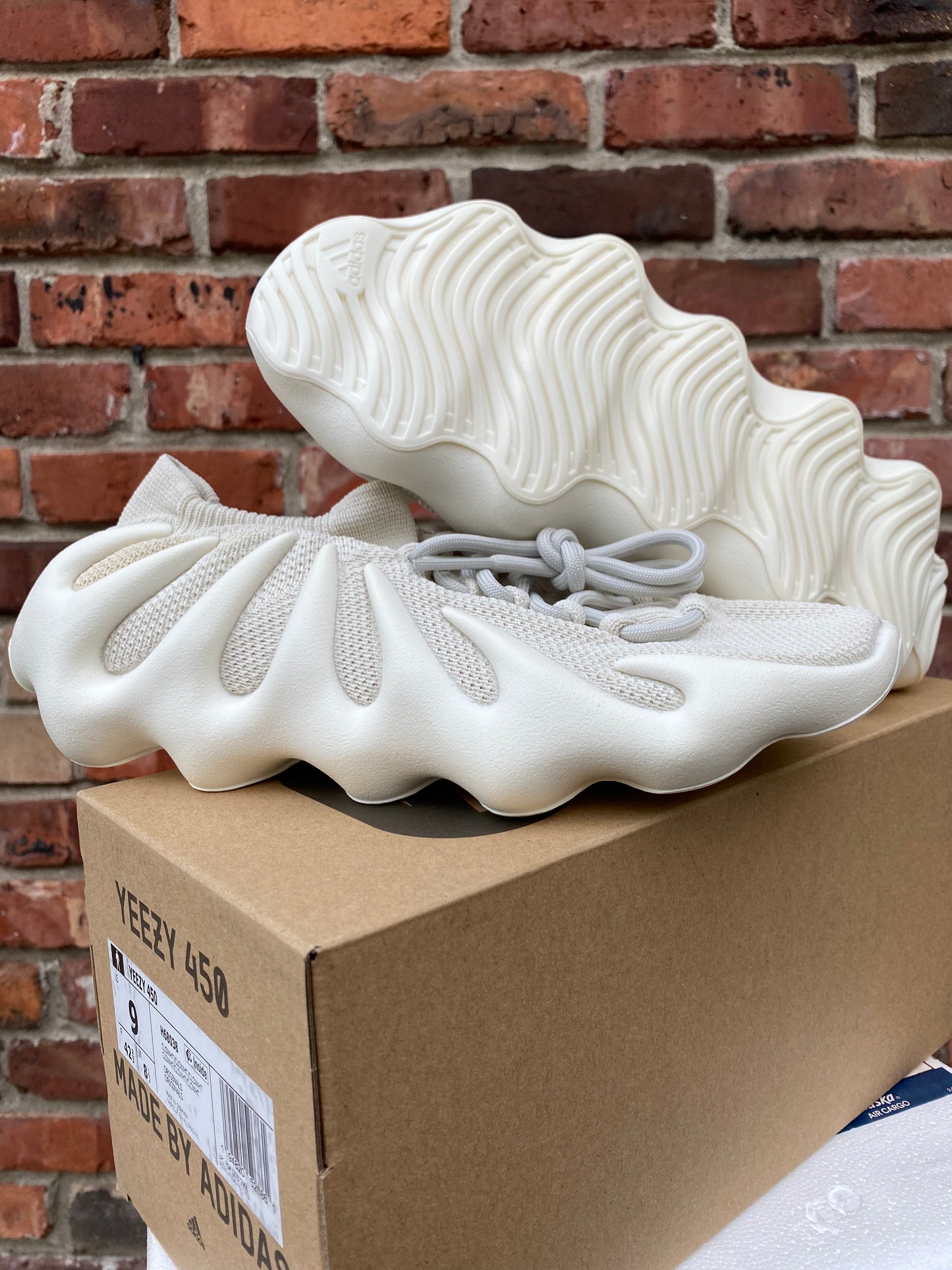 Yeezy 450 cloud white